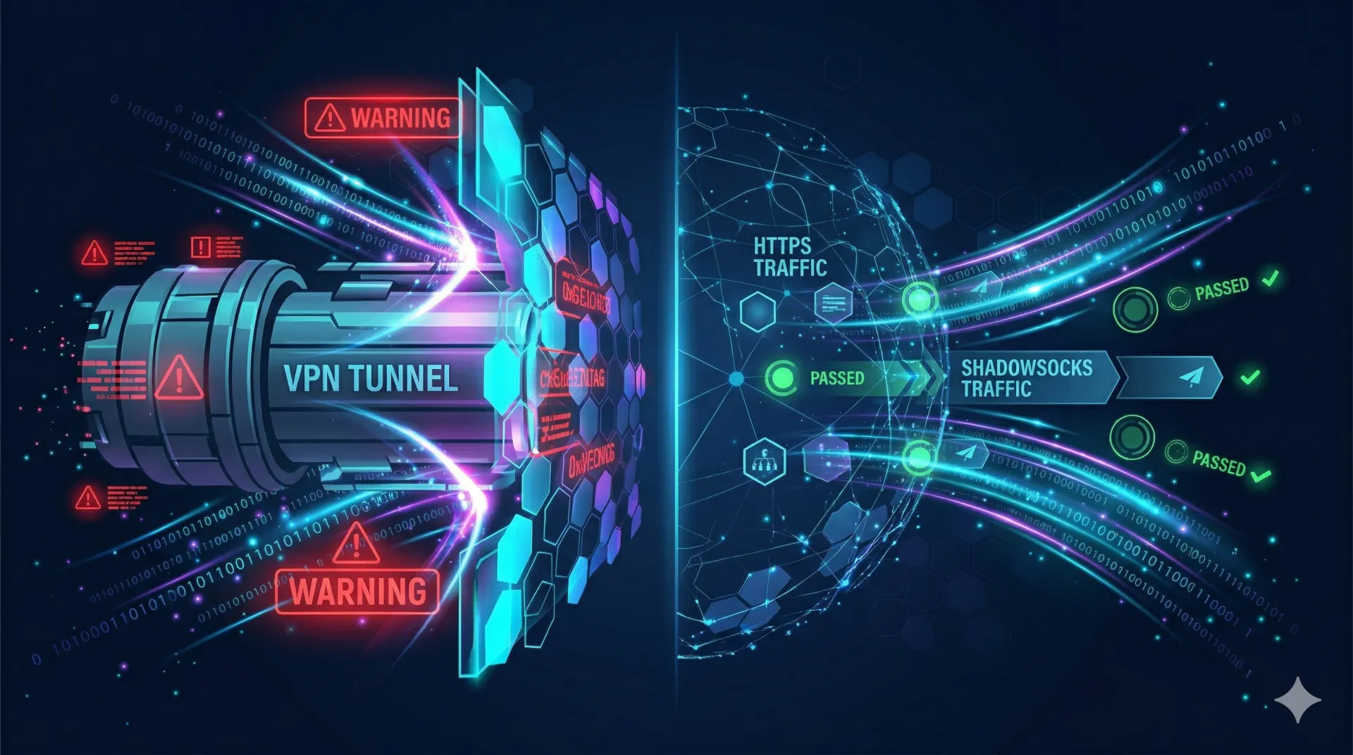 VPN vs Shadowsocks comparison